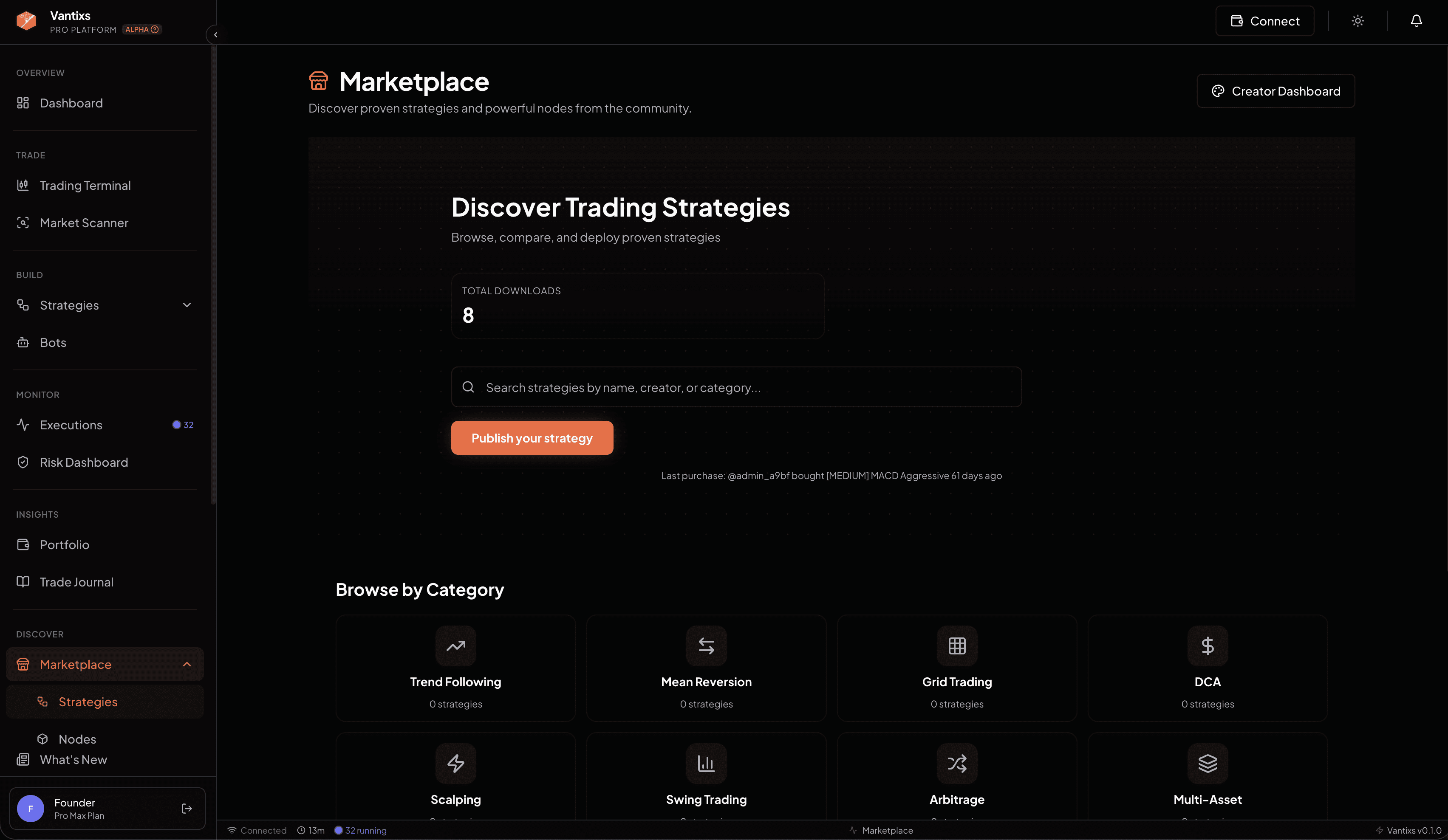 Màn hình duyệt marketplace